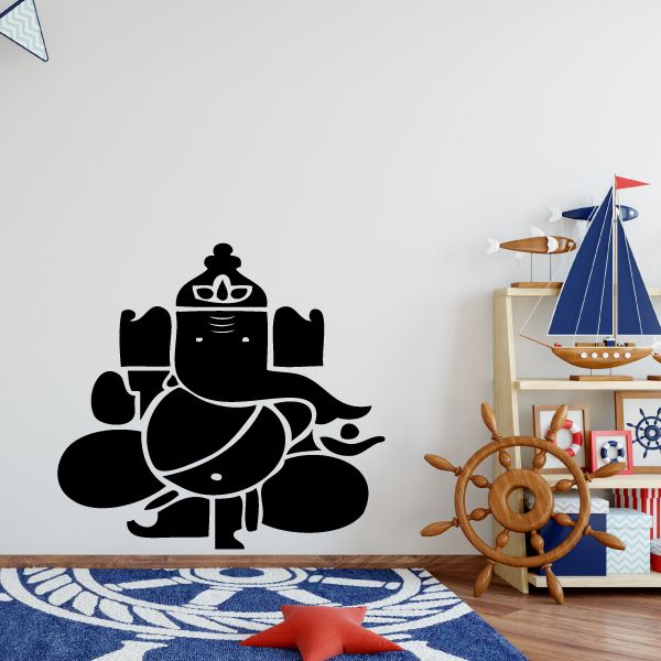 Image of Sitting Lord Ganesh Decal