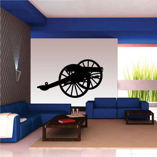 Image of Six Pounder Cannon Decal