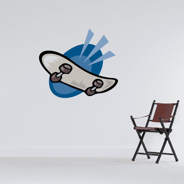 Image of Skateboarding Wall Decal - Vinyl Sticker - Car Sticker - Die Cut Sticker - CDSCOLOR030