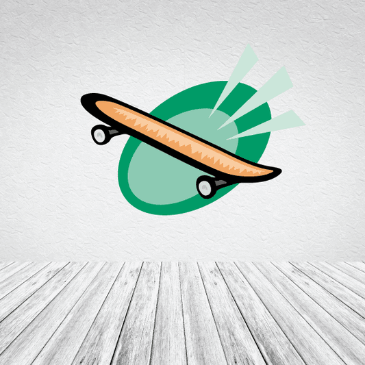 Image of Skateboarding Wall Decal - Vinyl Sticker - Car Sticker - Die Cut Sticker - CDSCOLOR032