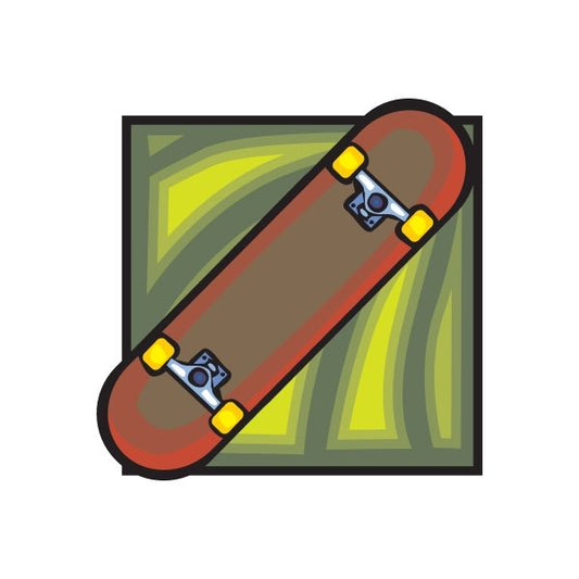 Image of Skateboarding Wall Decal - Vinyl Sticker - Car Sticker - Die Cut Sticker - DC 003