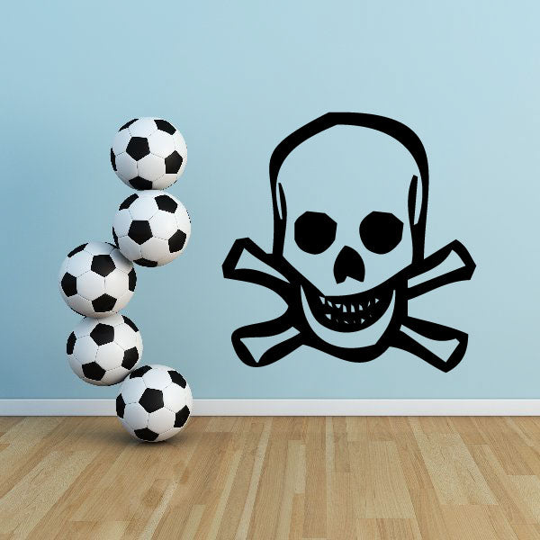 Image of Skull and Crossbones Decals