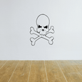 Image of Skull and Crossbones Decals