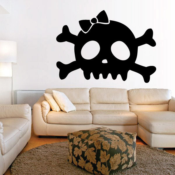 Image of Skull and Crossbones Decals