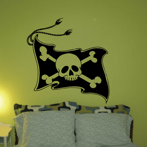 Image of Skull and Crossbones Decals