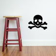 Image of Skull and Crossbones Decals