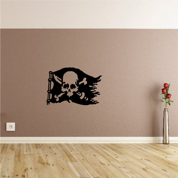 Image of Skull and Crossbones Decals