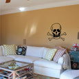 Image of Skull and Crossbones Decals