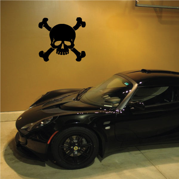 Image of Skull and Crossbones Decals