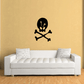 Image of Skull and Crossbones Decals