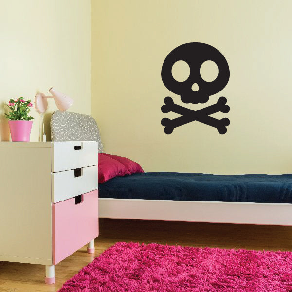 Image of Skull and Crossbones Decals