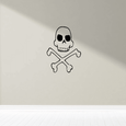 Image of Skull and Crossbones Decals