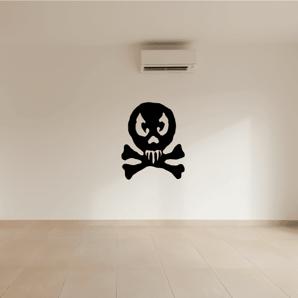 Image of Skull and Crossbones Decals