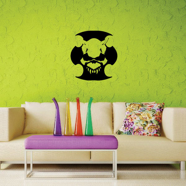 Image of Skull Beast Wall Decal - Vinyl Decal - Car Decal - CF256