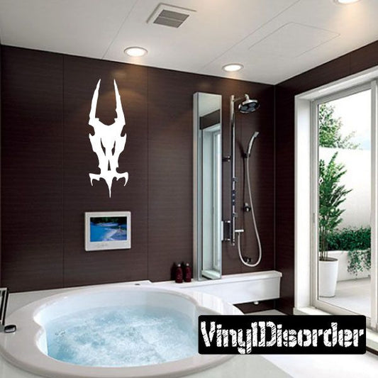 Image of Skull Wall Decal - Vinyl Decal - Car Decal - CF028