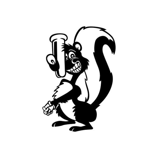 Image of Skunk Cartoon Decal