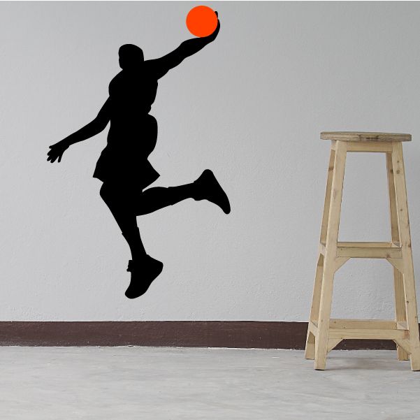 Image of Slam Dunk Basketball Player Decal