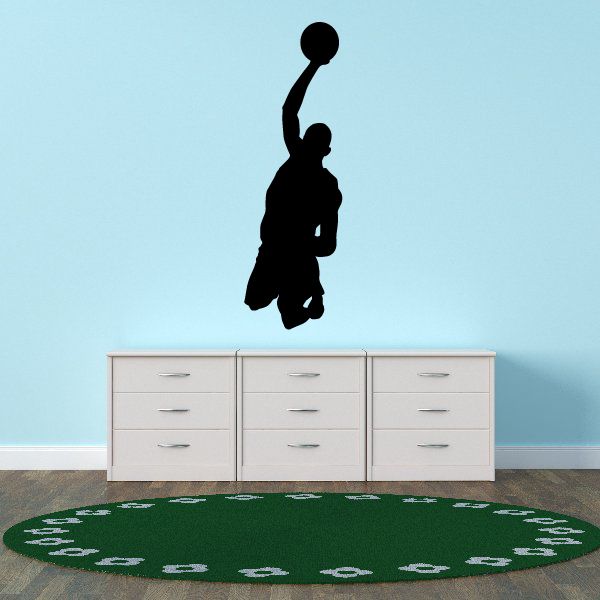 Image of Slam Dunk Basketball Player Decal