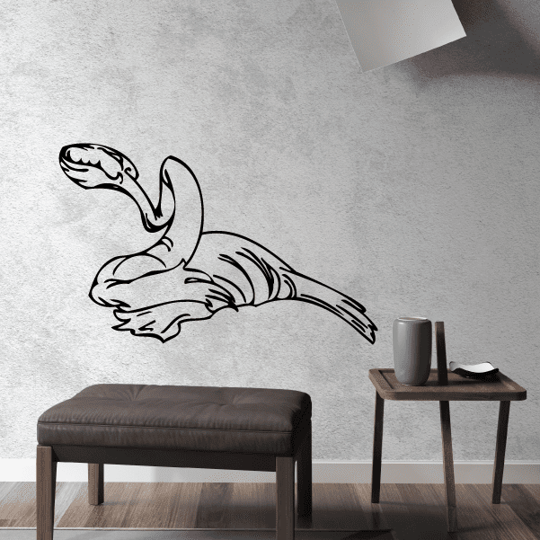 Image of Slithering Dinosaur Decal