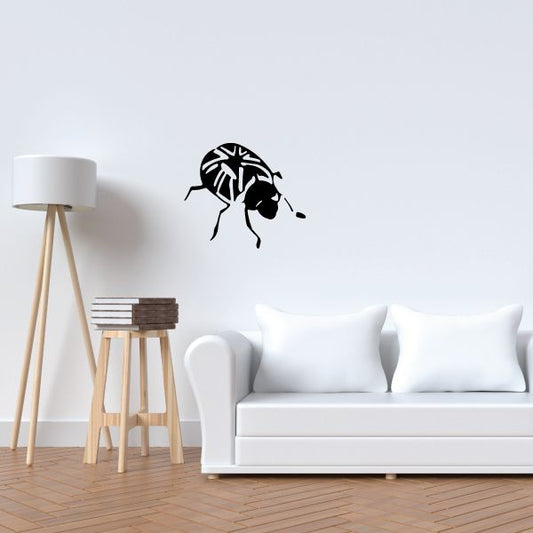 Image of Small Fat Beetle Decal