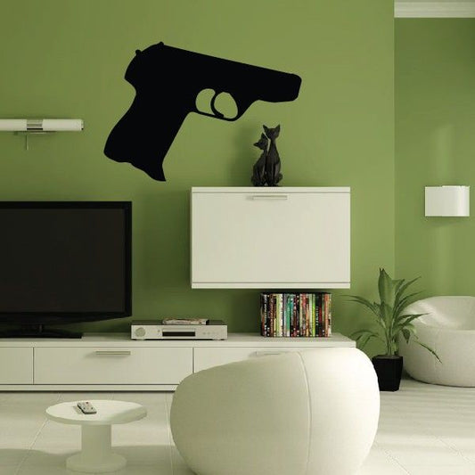 Image of Small Semi-Automatic Pistol Decal