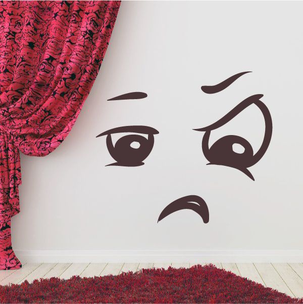 Image of Smell Face Expression Wall Decal - Vinyl Decal - Car Decal - Idcolor067