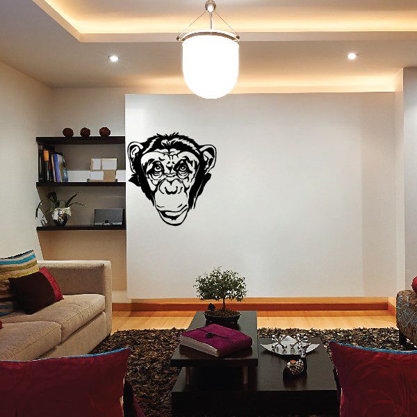 Image of Smiling Monkey Decal