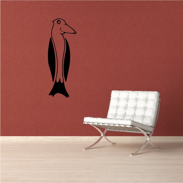 Image of Smiling Penguin Decal