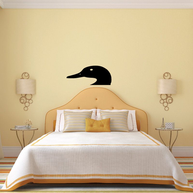 Image of Smooth Duck Head Decal