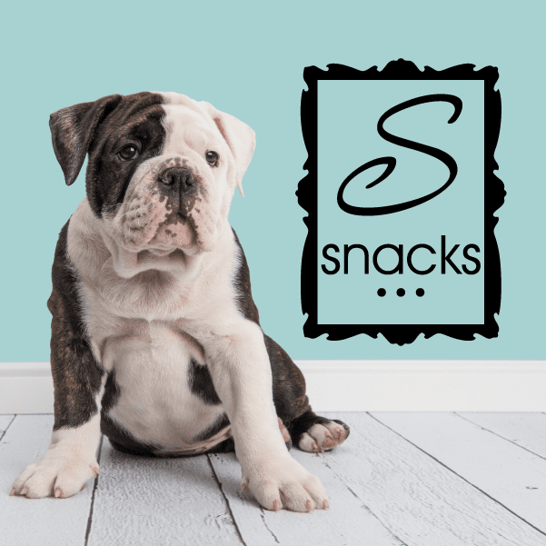 Image of Snacks Square Decal