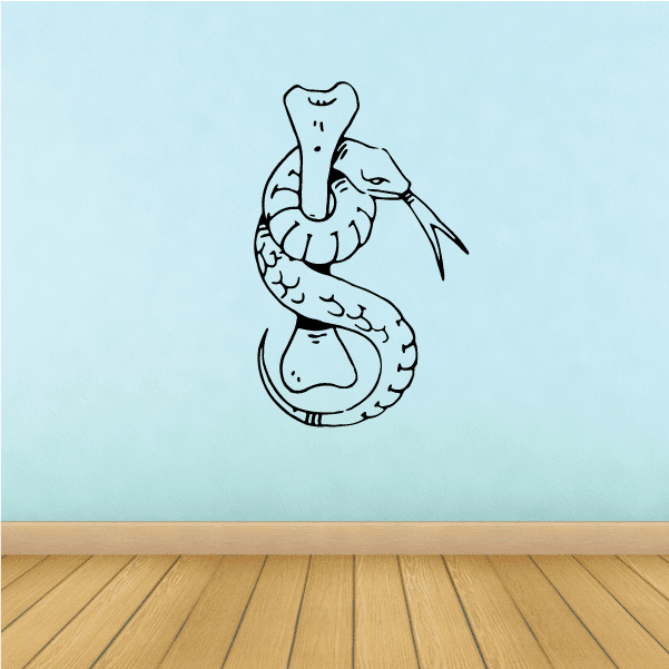 Image of Snake and Bone Decal