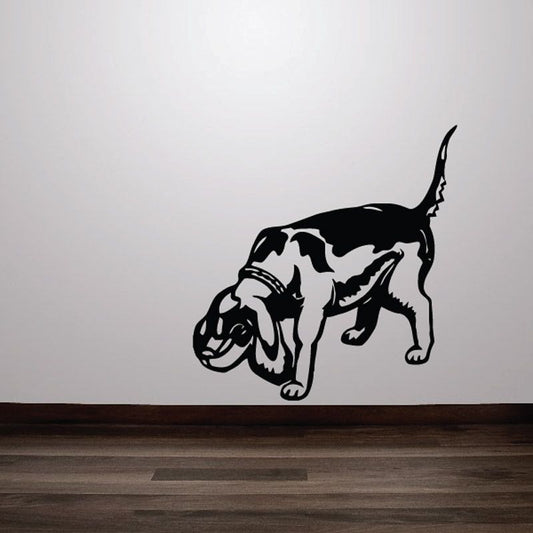 Image of Sniffing Hunting Dog Decal