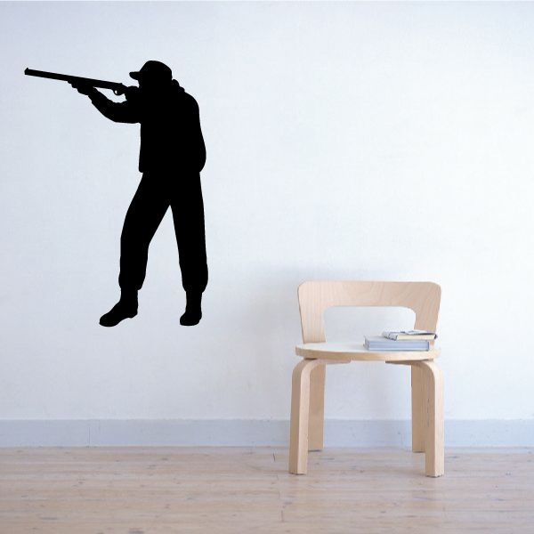 Image of Sniper Hunting Wall Decal - Vinyl Decal - Car Decal - 008