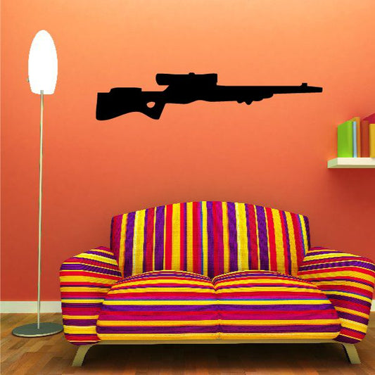 Image of Sniper Rifle Wall Decal