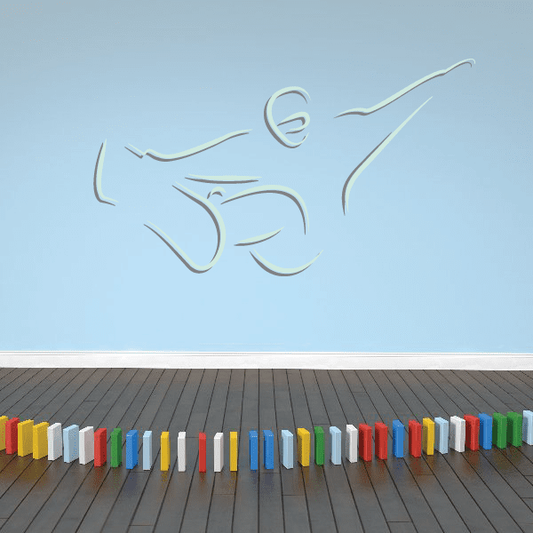 Image of Snowboarding Wall Decal - Vinyl Sticker - Car Sticker - Die Cut Sticker - CDSCOLOR058