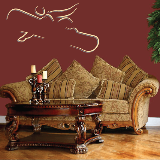 Image of Snowboarding Wall Decal - Vinyl Sticker - Car Sticker - Die Cut Sticker - CDSCOLOR059