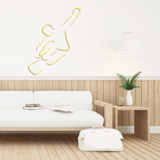 Image of Snowboarding Wall Decal - Vinyl Sticker - Car Sticker - Die Cut Sticker - CDSCOLOR076