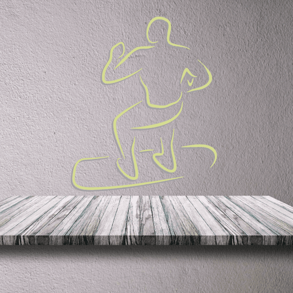 Image of Snowboarding Wall Decal - Vinyl Sticker - Car Sticker - Die Cut Sticker - CDSCOLOR080