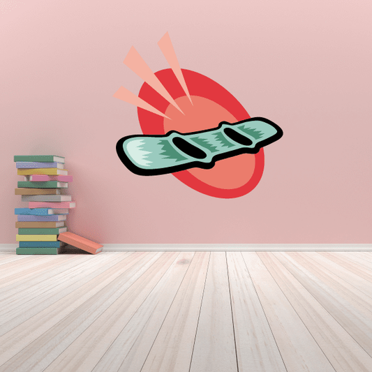 Image of Snowboarding Wall Decal - Vinyl Sticker - Car Sticker - Die Cut Sticker - CDSCOLOR091