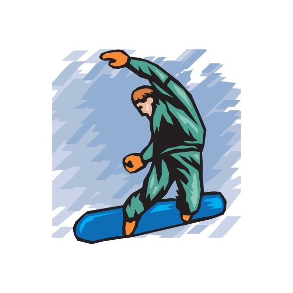 Image of Snowboarding Wall Decal - Vinyl Sticker - Car Sticker - Die Cut Sticker - DC 001