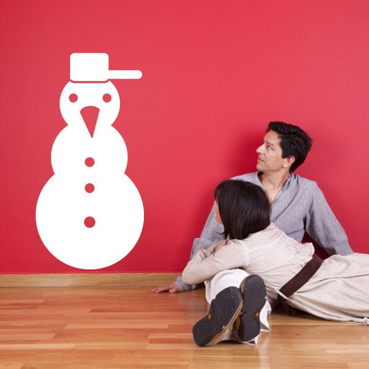 Image of Snowman Decal