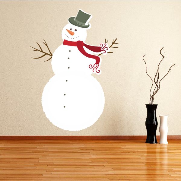 Image of Snowman in Winter Delight Sticker