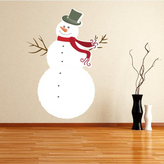 Image of Snowman in Winter Delight Sticker