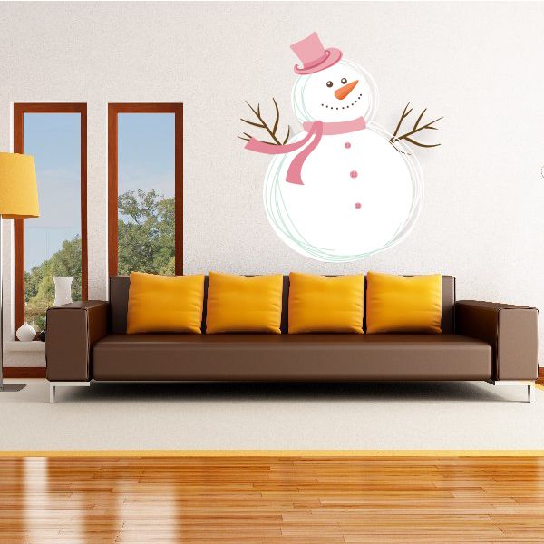 Image of Snowman Shaking Sticker