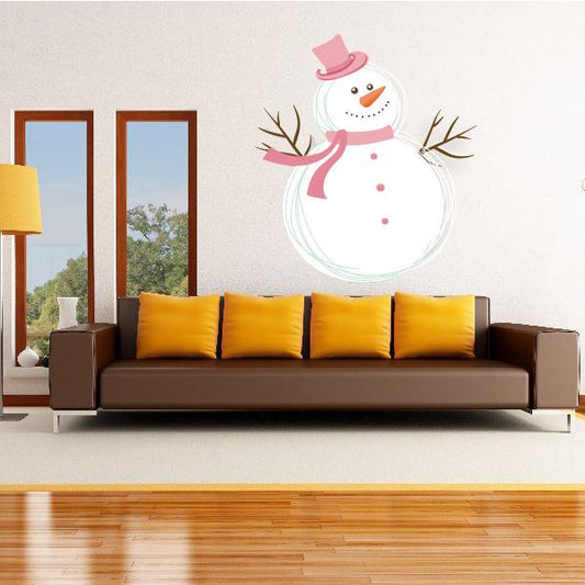 Image of Snowman Shaking Sticker