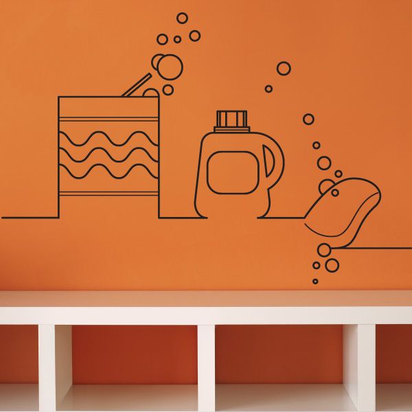 Image of Soap Detergent Decal