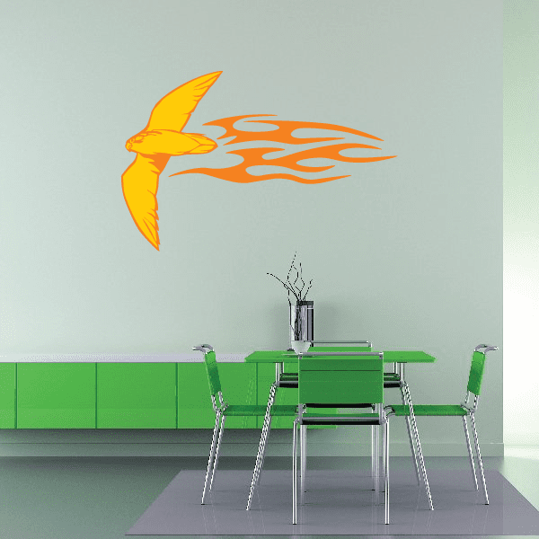 Image of Soaring Fire Hawk Sticker