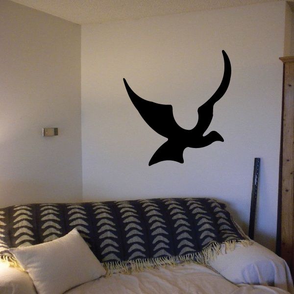 Image of Soaring Silhouette Bird Decal