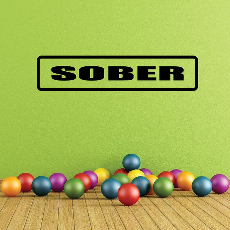 Image of Sober Decal