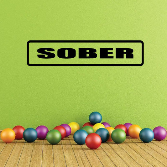 Image of Sober Decal